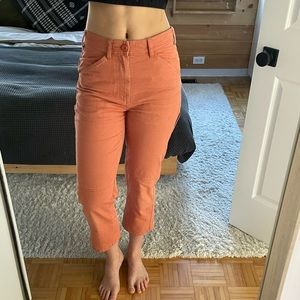 Everlane - Straight leg cropped cargo pants